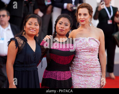 Venezia, Italia. Il 30 agosto 2018. Alla premiere di gala per lo screening del film Roma al settantacinquesimo Festival del Cinema di Venezia, Sala Grande giovedì 30 agosto 2018, Venezia Lido, Italia. Credito: Doreen Kennedy/Alamy Live News Foto Stock