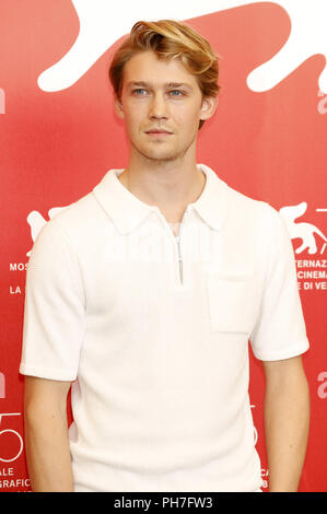 Venezia, Italien. Il 30 agosto, 2018. Joe Alwyn durante il "favorito" photocall al settantacinquesimo Venice International Film Festival presso il Palazzo del Casinò su agosto 30, 2018 a Venezia, Italia | Verwendung weltweit Credito: dpa/Alamy Live News Foto Stock