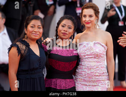 Venezia, Italia. 30 ago 2018. alla premiere di gala per lo screening del film Roma al settantacinquesimo Festival del Cinema di Venezia, Sala Grande giovedì 30 agosto 2018, Venezia Lido, Italia. Credito: Doreen Kennedy/Alamy Live News Foto Stock