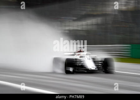 Motorsports: FIA Formula One World Championship 2018, il Gran Premio d'italia, #9 Marcus Ericsson (SWE, Alfa Romeo Sauber F1 Team), Foto Stock