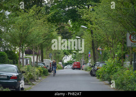 Anschlagsort Hanns Martin Schleyer, Vincenz-Statz-Strasse, Braunsfeld, Koeln, Nordrhein-Westfalen, Deutschland Foto Stock