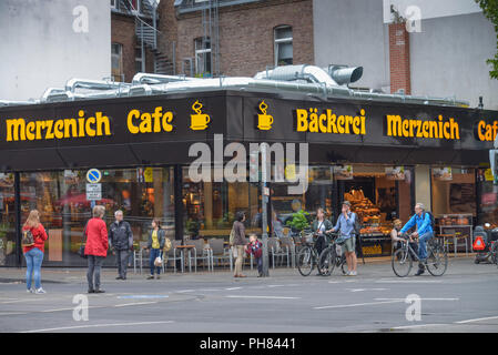 Baeckerei Merzenich, Aachener Strasse, Koeln, Nordrhein-Westfalen, Deutschland Foto Stock