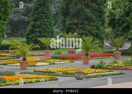 Rheinpark Koeln, Nordrhein-Westfalen, Deutschland Foto Stock