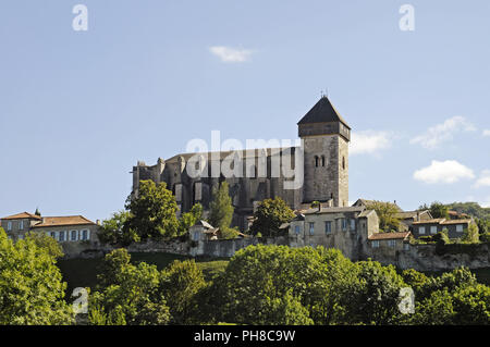 Cattedrale di Saint Bertrand de Comminges, Francia Foto Stock