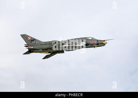 Suchoi Su-22 - Luchtmachtdagen 2013 in Völkel. Foto Stock