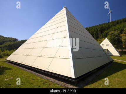 Sauerland Pyramides, Lennestadt, Germania Foto Stock