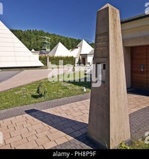 Sauerland Pyramides, Lennestadt, Germania Foto Stock