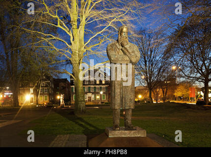 Engels memorial, centro storico, Wuppertal Foto Stock