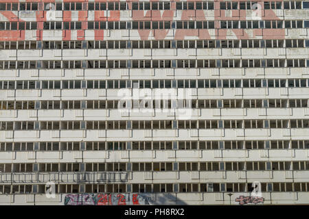 Haus der Statistik, Otto-Braun-Strasse / Karl-Marx-Allee, nel quartiere Mitte di Berlino, Deutschland Foto Stock