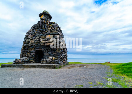 Bardur Snaefellsas statua Foto Stock