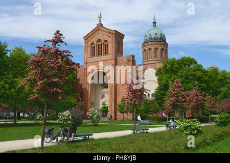 San Michele Kirche, Michaelkirchplatz, nel quartiere Mitte di Berlino, Deutschland Foto Stock
