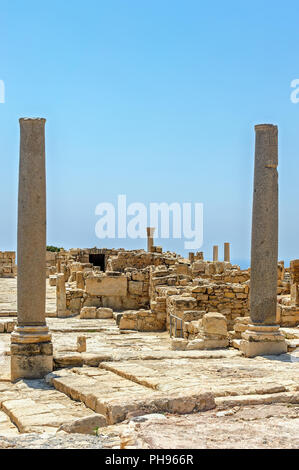 Rovine di antiche città su Cipro Foto Stock