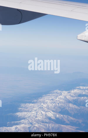 Goa, India - 8 Luglio 2018 - vista aerea dal piano in Himalaya Foto Stock