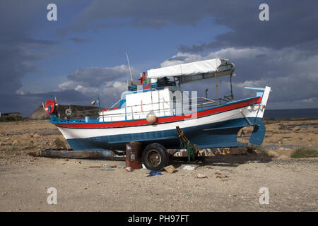 Habor/Porto da Agios Georgios Pegeias Cipro Foto Stock