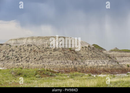 Badlands nel Parco Provinciale dei Dinosauri Foto Stock