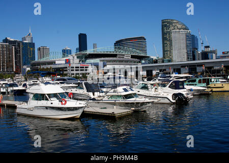 Ethiad Stadium, Docklands, New Quay, Melbourne, Australia. Foto Stock