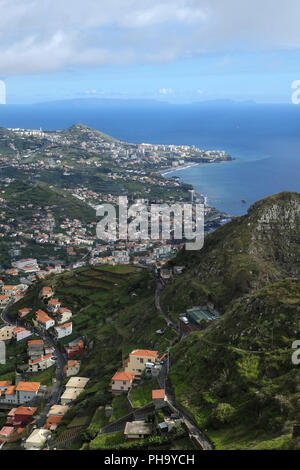 Madera, panorama sulla costa sud Foto Stock