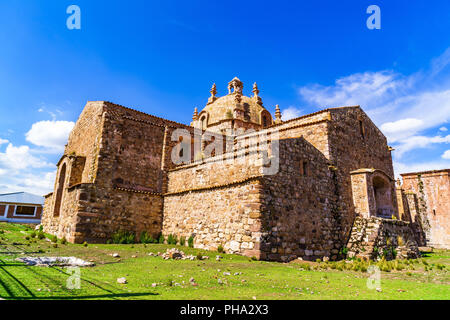 Santiago de Pupuka chiesa in Pukara Foto Stock