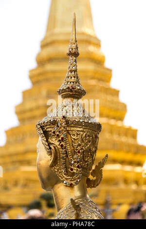 King palace a Bangkok, in Thailandia Foto Stock