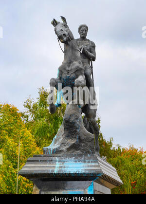 Filippo di Macedonia monumento, Bitola Foto Stock