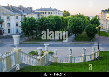 Scala nel parco cittadino di Sillamäe, Estonia Foto Stock