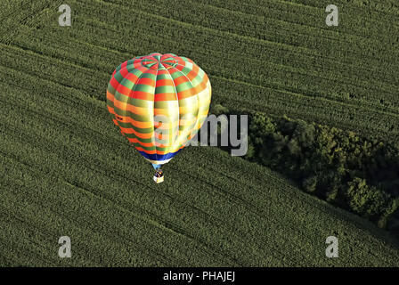 Aerostato di aria calda Foto Stock