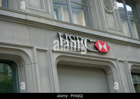 A Hong Kong e Shanghai Banking Corporation Holdings PLC Foto Stock