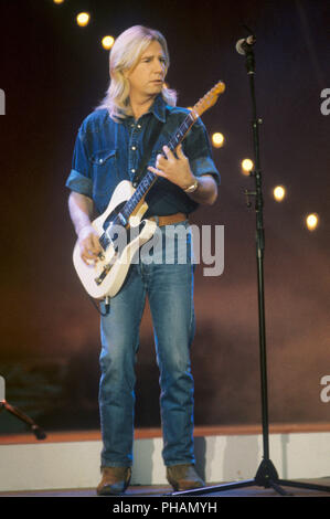 Rick Parfitt (Status Quo) nel novembre 1992 a Dortmund. | Utilizzo di tutto il mondo Foto Stock