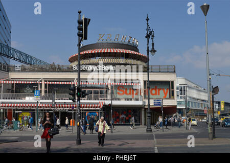 Café Kranzler Neues Kranzlereck, Kurfuerstendamm, Charlottenburg, Berlino Deutschland Foto Stock