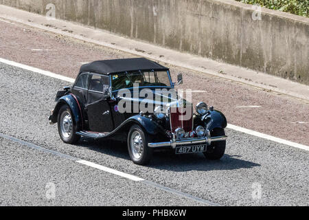 1962 auto d'epoca MG Td/Tf Foto Stock