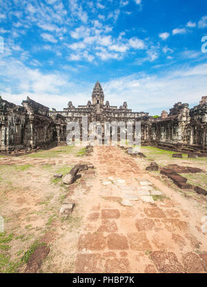 Bakong Prasat tempio di Angkor Wat Foto Stock