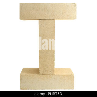 La Figura dei mattoni fthree Foto Stock