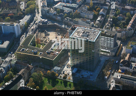 Basilea, nuovo edificio life science departement dell'università Foto Stock