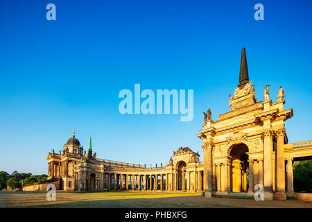 Università di Potsdam edificio, il Parco Sanssouci, Sito Patrimonio Mondiale dell'UNESCO, Potsdam, Brandeburgo, Germania, Europa Foto Stock