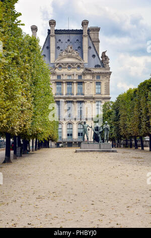 Giardino delle Tuileries a Parigi Foto Stock