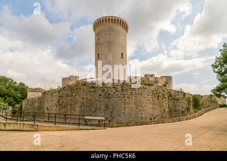 Di Bellver Castle in Palma de Maiorca - Spagna Foto Stock