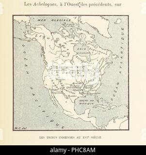 Immagine dalla pagina 157 di 'les origines de l'Amérique du Nord et le voisinage perilleux du Pôle, etc' . Foto Stock