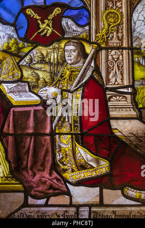 Il vetro macchiato (XVI secolo), Mariawald, Germania, Victoria and Albert Museum di Londra, Inghilterra, Regno Unito Foto Stock