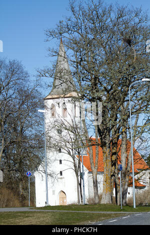 Isola Hiiumaa, villaggio Pühalepa, Estonia Foto Stock