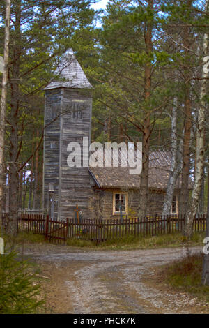 Isola Hiiumaa, villaggio Malvaste, Estonia Foto Stock