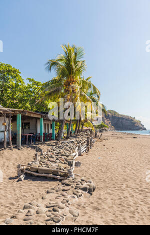 Una tipica vista in El Zonte in El Salvador Foto Stock