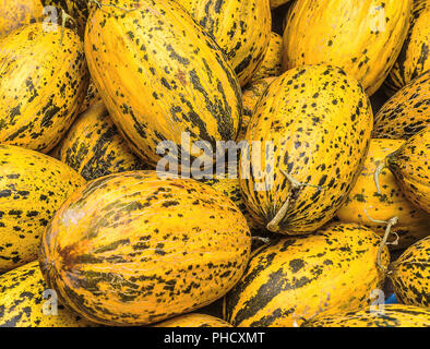 Meloni a marcetplace in Anatolia, Turchia Foto Stock