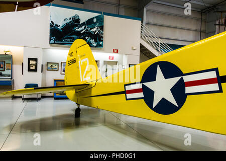 Cessna T-50 Luce di coda Foto Stock