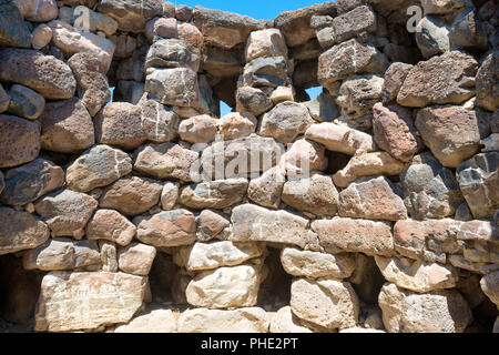 Rovine della città antica Foto Stock