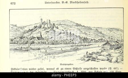 Immagine dalla pagina 688 di 'Geographisch-historisches Handbuch von Bayern " . Foto Stock