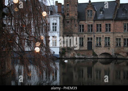 Natale in Bruges Foto Stock