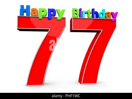 Buon Compleanno Foto Stock