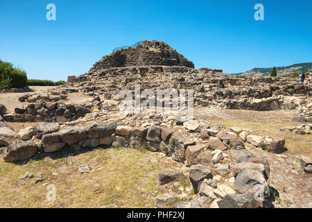 Rovine della città antica Foto Stock