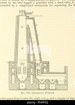 Immagine dalla pagina 624 di "Economia mineraria. Un manuale pratico per il minatore Il metallurgista, e il commerciante' . Foto Stock
