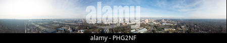 Vista panoramica della città di Kiev Foto Stock